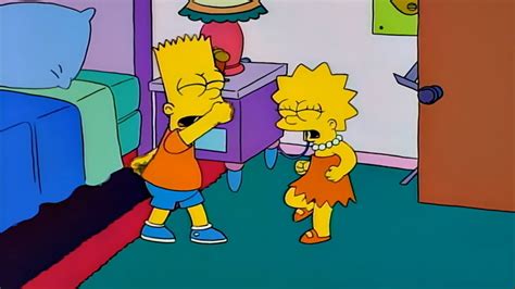 bart and lisa naked|Simpsons